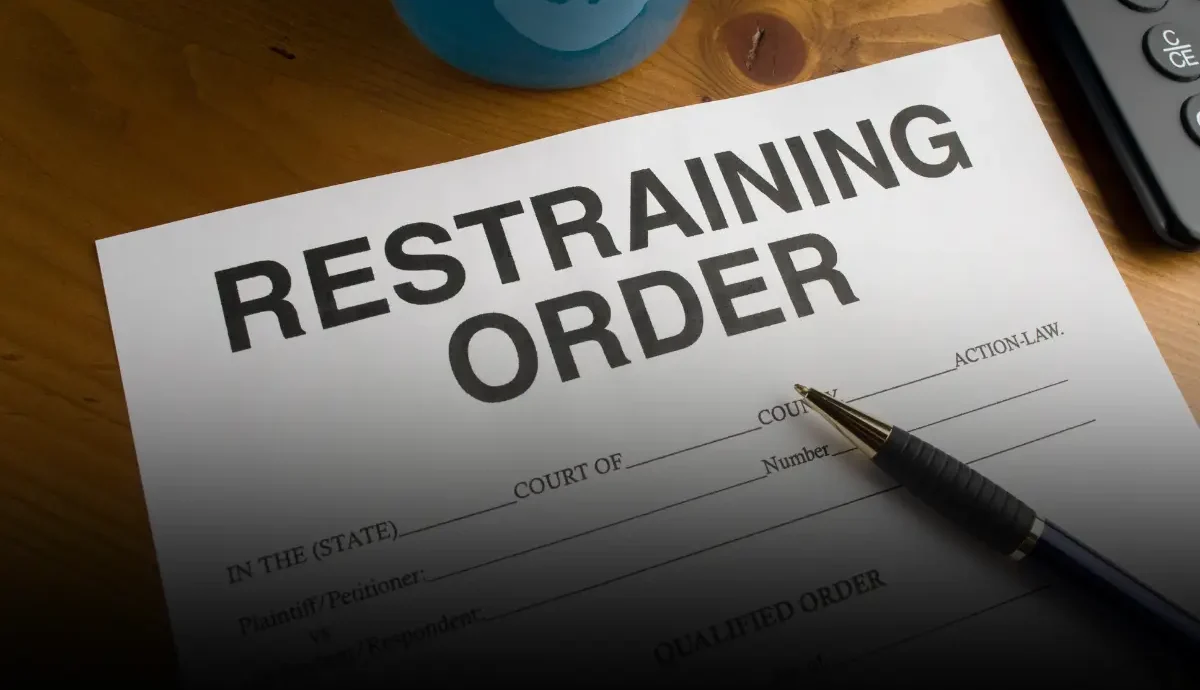 temporary restraining order Texas divorce