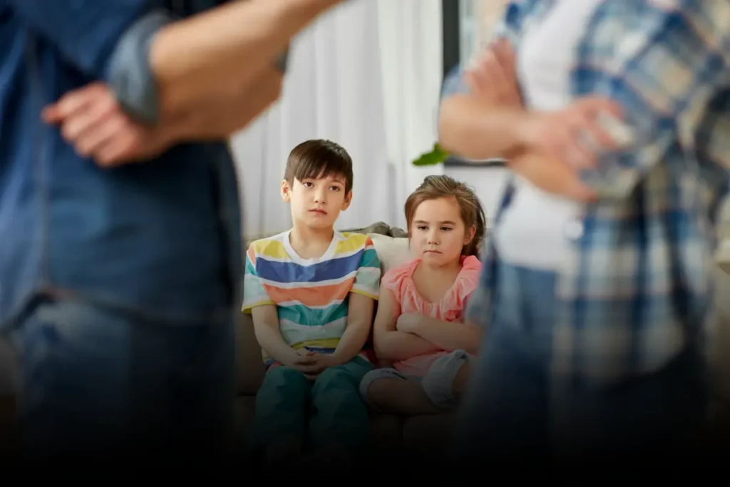 divorce with children Texas